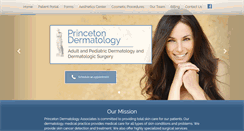 Desktop Screenshot of princetonderm.com